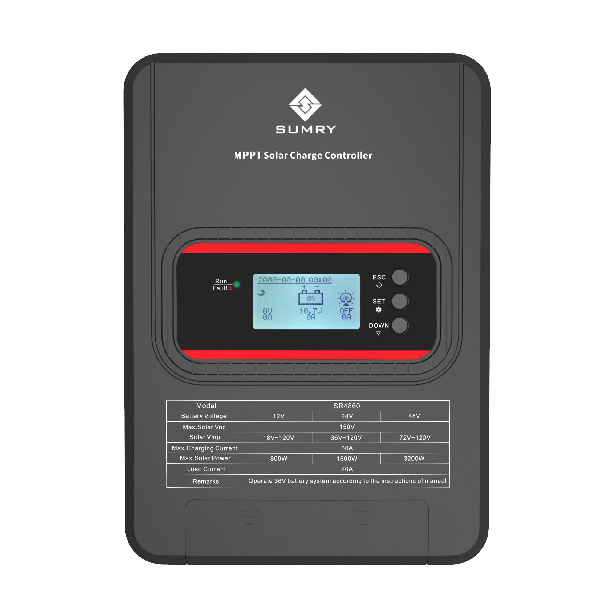 SR-Serie MPPT Solar Charge Controller