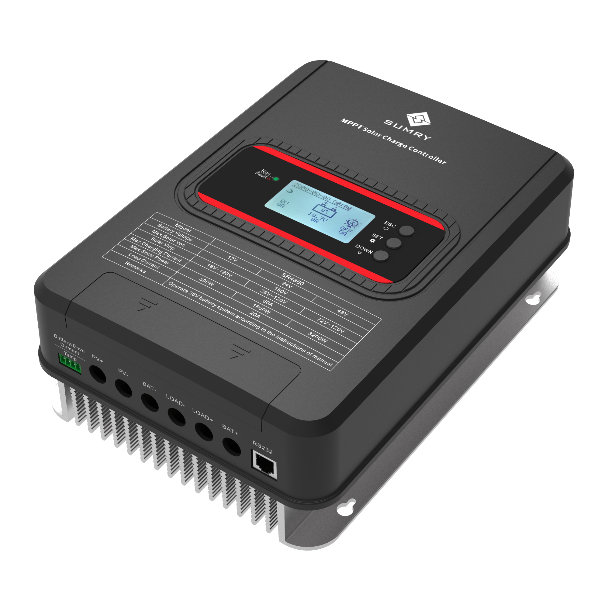 SR-Serie MPPT Solar Charge Controller